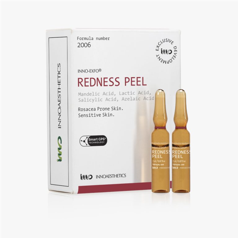 REDNESS Chemický peeling Mäkká chemická exfoliácia pre citlivú a začervenanú pokožku.